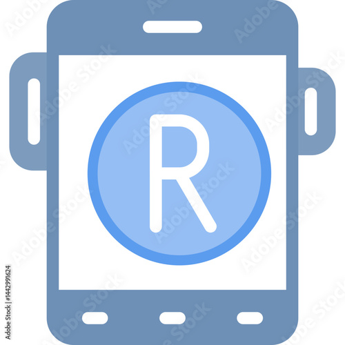 Trademark Registration Flat Icon