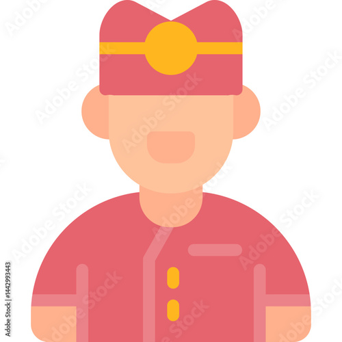 Concierge Flat Icon
