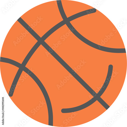 Basketball Flat Icon