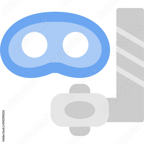 Scuba Diving Flat Icon