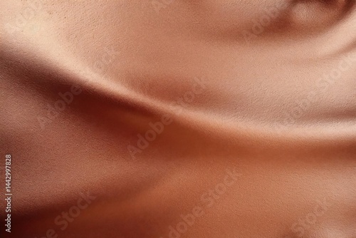 Peach Silk Drape Texture.