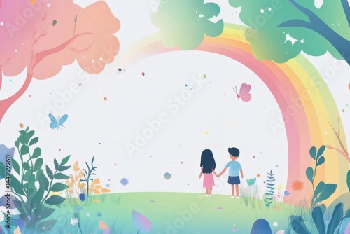 Rainbow Dreamscape Childrens Joy.