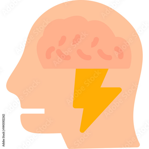 Psychological Trigger Flat Icon