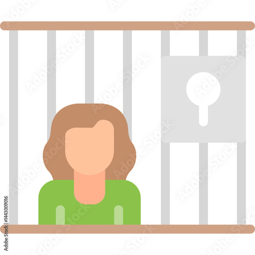 Detention Center Flat Icon