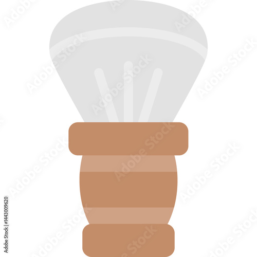 Shaving Brush Flat Icon