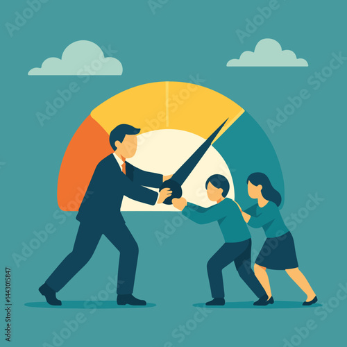 Team Pushes Productivity Gauge for Performance Rating