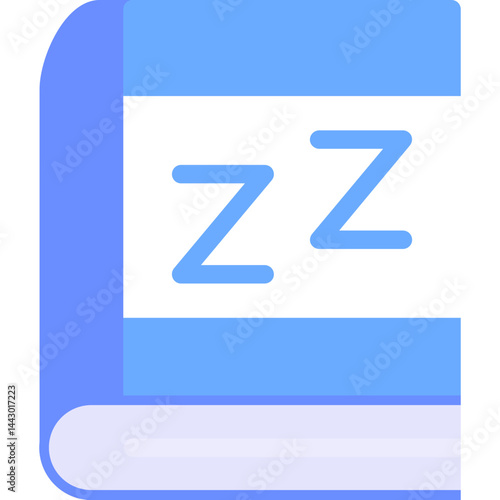 Bedtime Story Book Flat Icon
