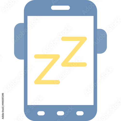 Sleep App Flat Icon