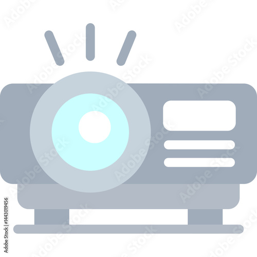 Projector Flat Icon