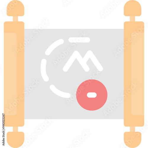 Wallpaper Mural Ancient Text Flat Icon Torontodigital.ca