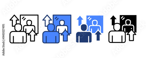 Mindset Icon set multiple style collection