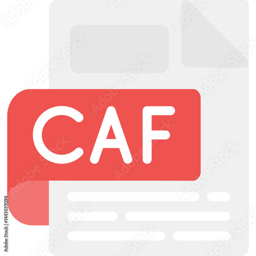 CAF Flat Icon