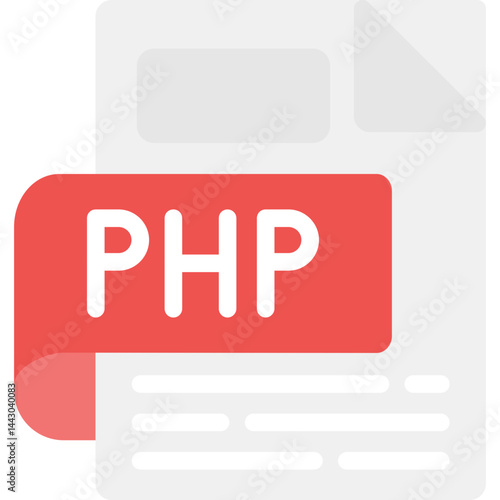 PHP Flat Icon