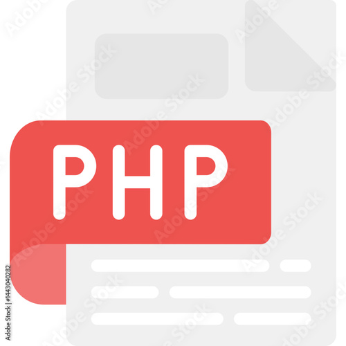 PHP Flat Icon