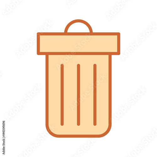 Trash Can Vector Icon