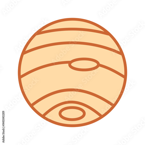Neptune Vector Icon