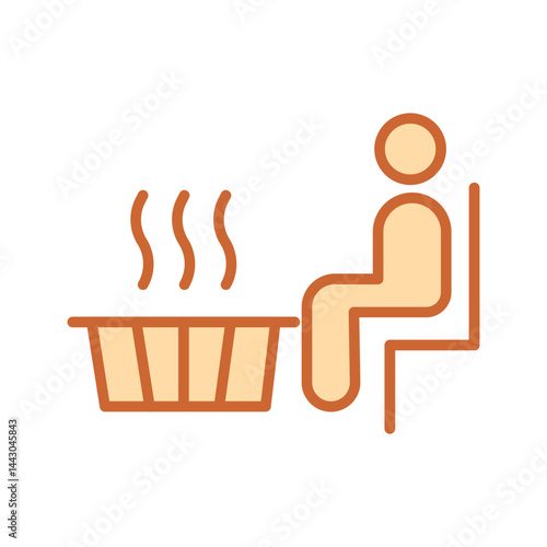Steam Room Vector Icon