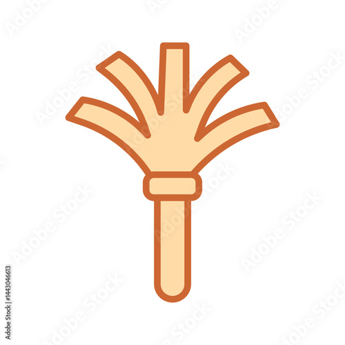 Feather Duster Vector Icon