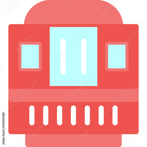 Newspaper Stand Flat Icon