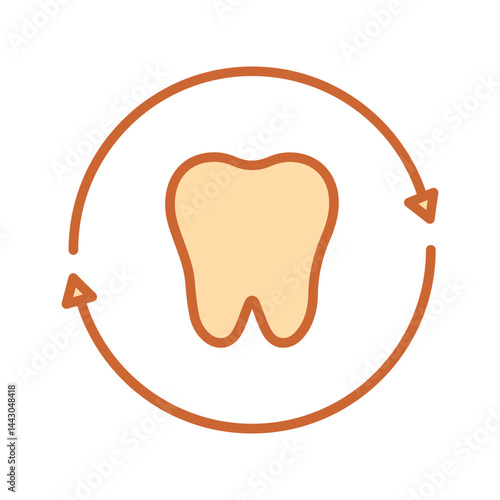 Dental Restoration Vector Icon