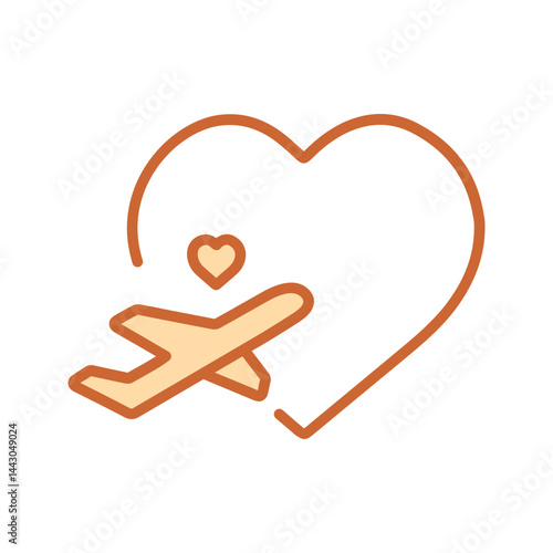 Romantic Getaway Vector Icon