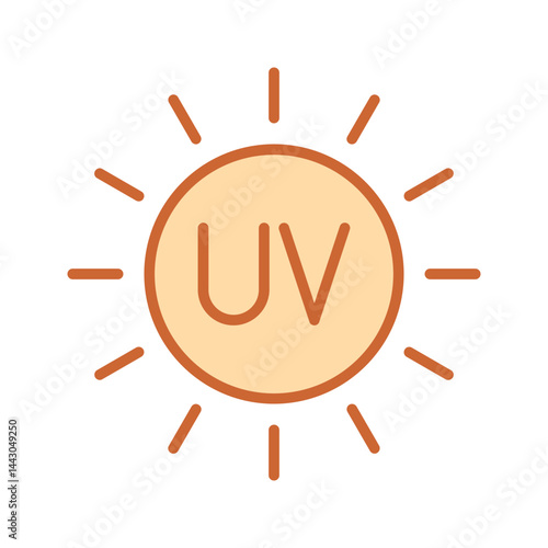 UV Index Vector Icon
