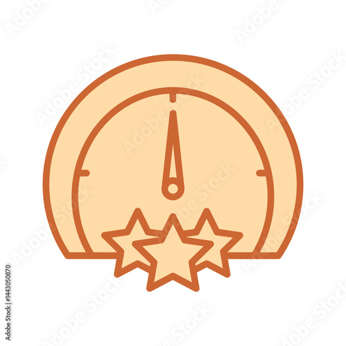 Rating Scale Vector Icon