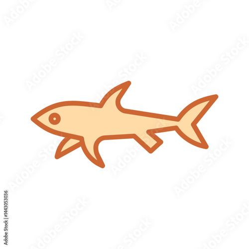 Hammerhead Shark Vector Icon