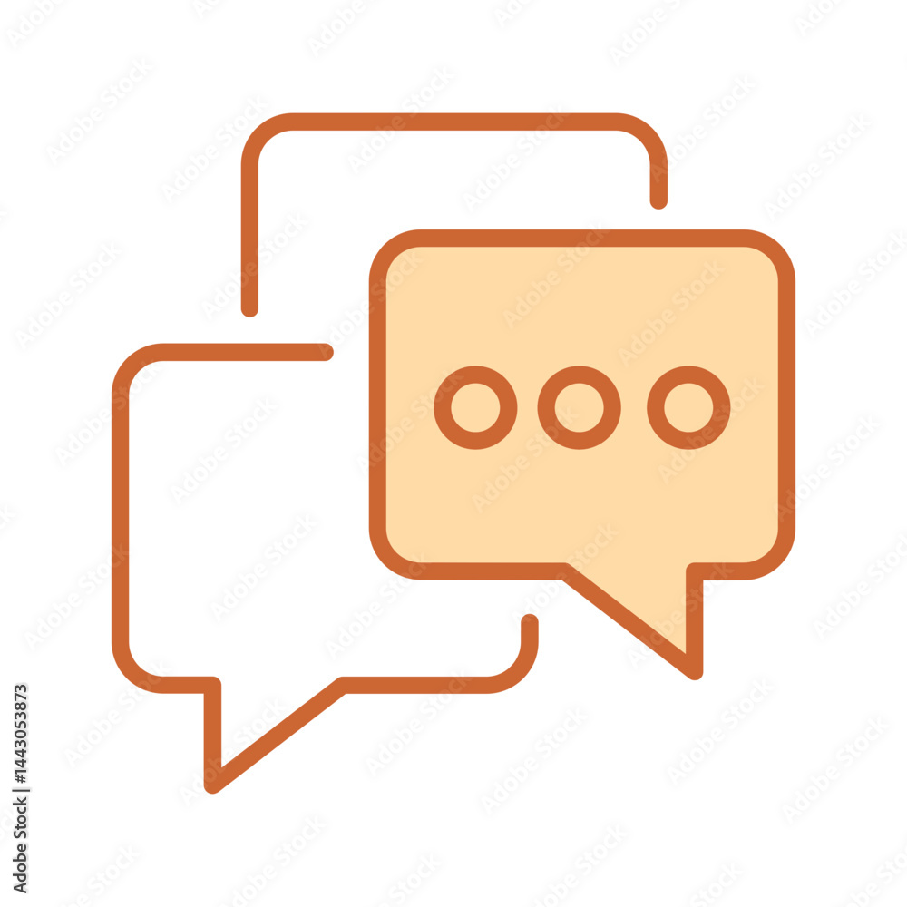 Testimonial Page Vector Icon Testimonial Page Vector Icon