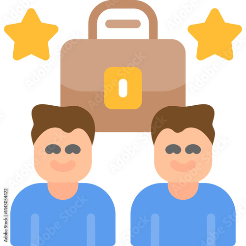 Dependent Care Assistance Flat Icon