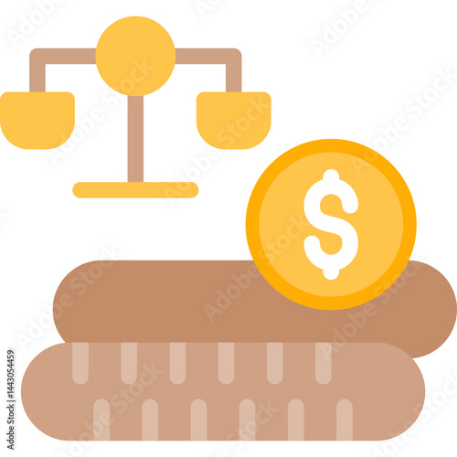Tuition Reimbursement Flat Icon