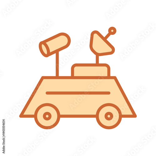 Lunar Rover Vector Icon