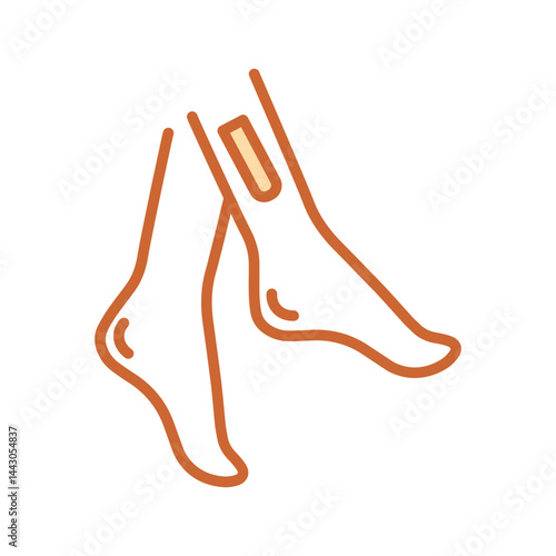 Waxing Vector Icon