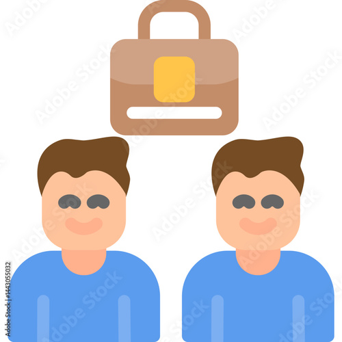 Dependent Care Assistance Flat Icon