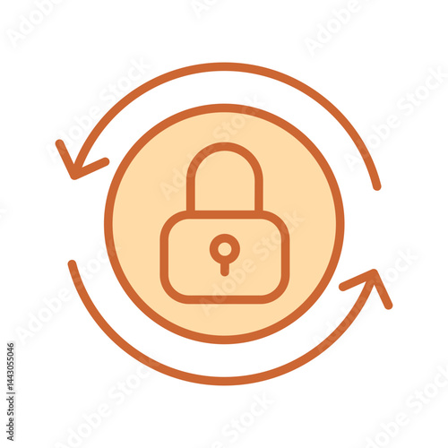 Secure Access Vector Icon
