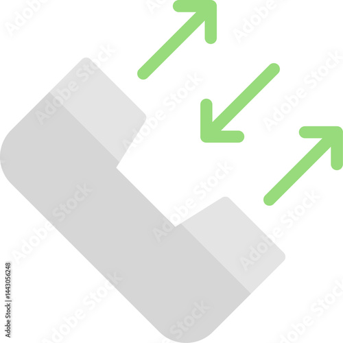 Call Log Flat Icon