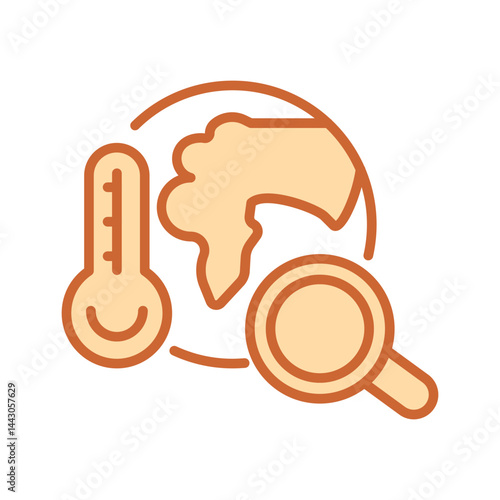 Climate Research Vector Icon