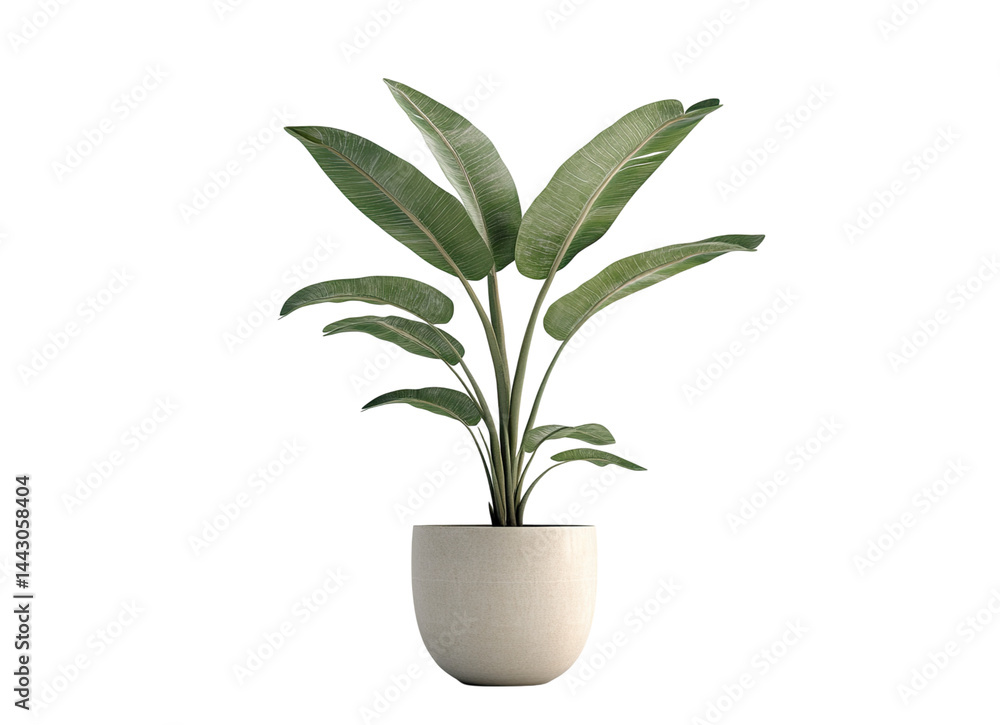 Realistic Plant Potted Realistic Plant Potted