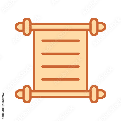 Manuscript Vector Icon