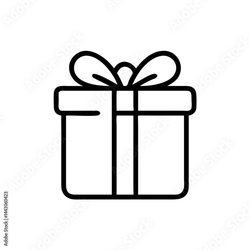 gift box gift giving holiday present on transparent background for web and graphic design