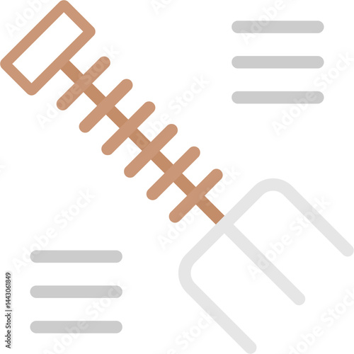 Pitchfork Flat Icon