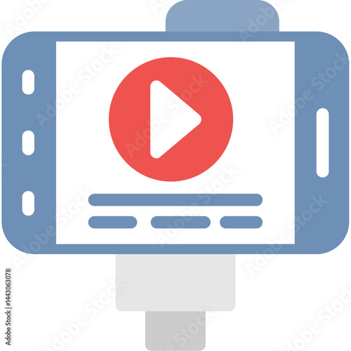 Vlog Flat Icon