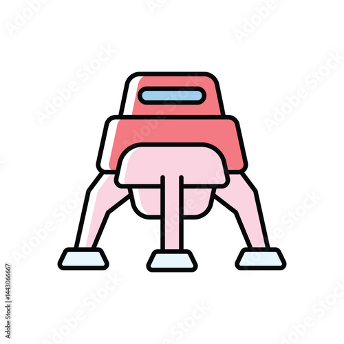 Lander Icon vector stock illustration