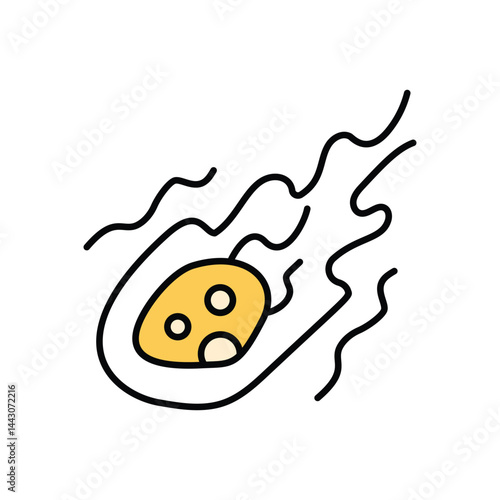 Meteorite Icon vector stock illustration