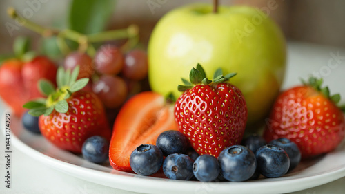 Obraz na płótnie Fresh fruit. w salonie