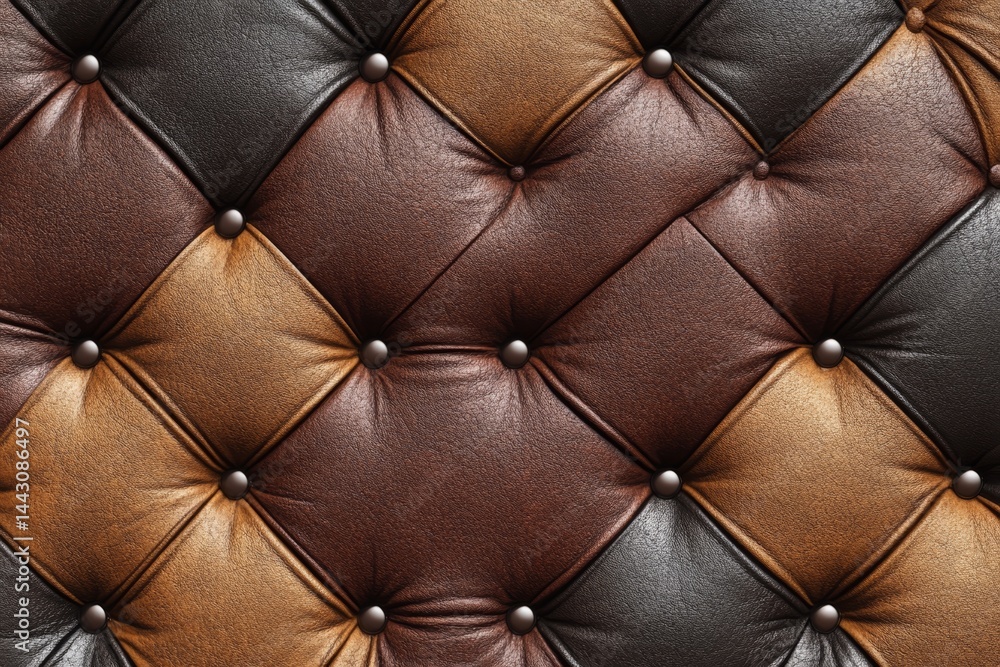 Luxurious leather texture with rich color and detailed grain.