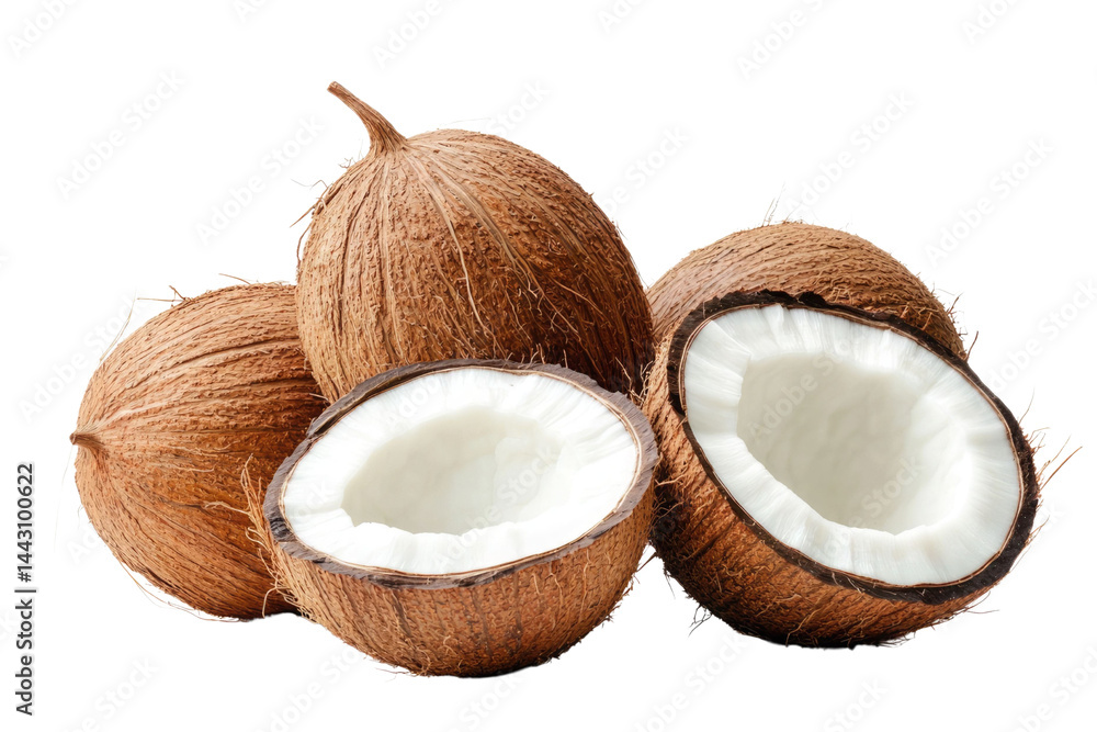 Coconut trees isolated on white background PNG Coconut trees isolated on white background PNG