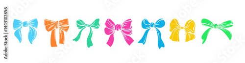 Collection of various ribbon Girly vintage element
