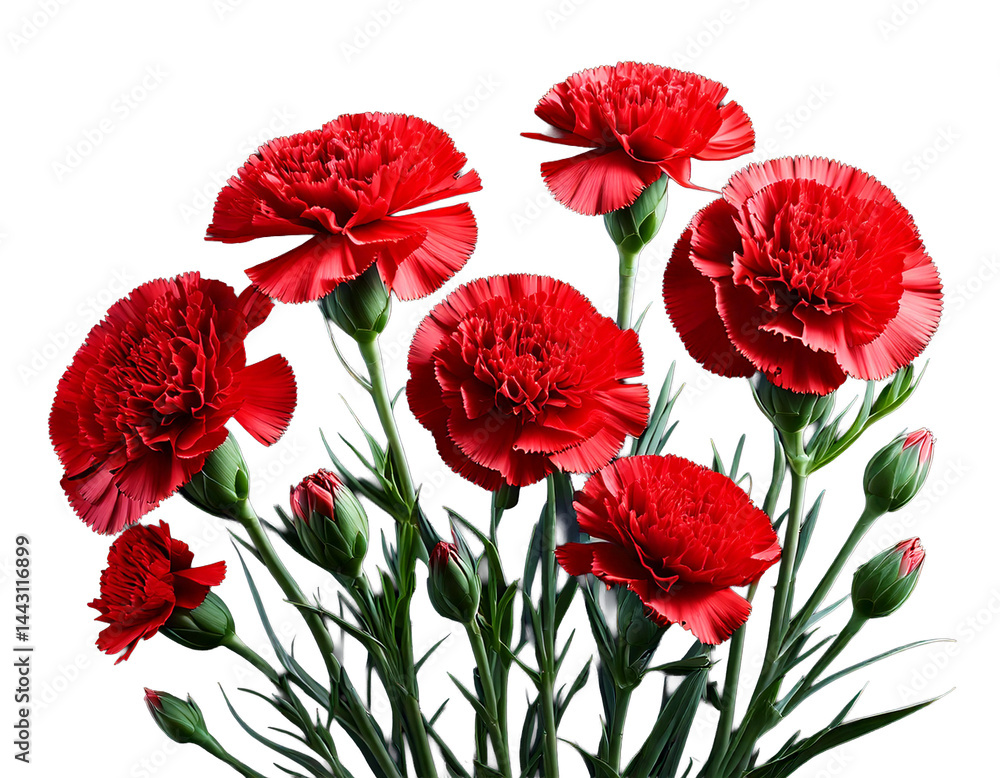 Fototapeta premium Panoramic view with carnation sclhabaud.png