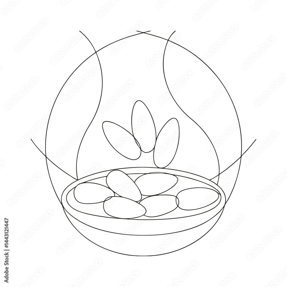 vector illustration of an easter egg vector illustration of an easter egg